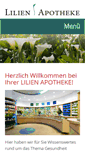 Mobile Screenshot of lilien-apotheke-berlin.de